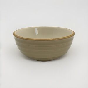 Dansk Reactic Khaki Cereal Soup Bowl Beige Japan Stoneware N3 Discontinued